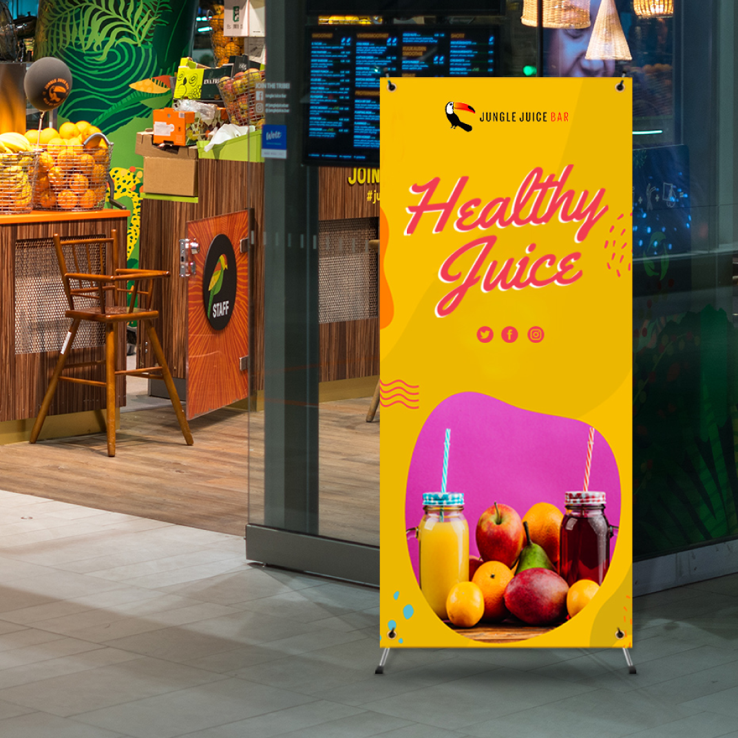 Custom X-Stand Banners | Affordable Lightweight Pop-Up Displays