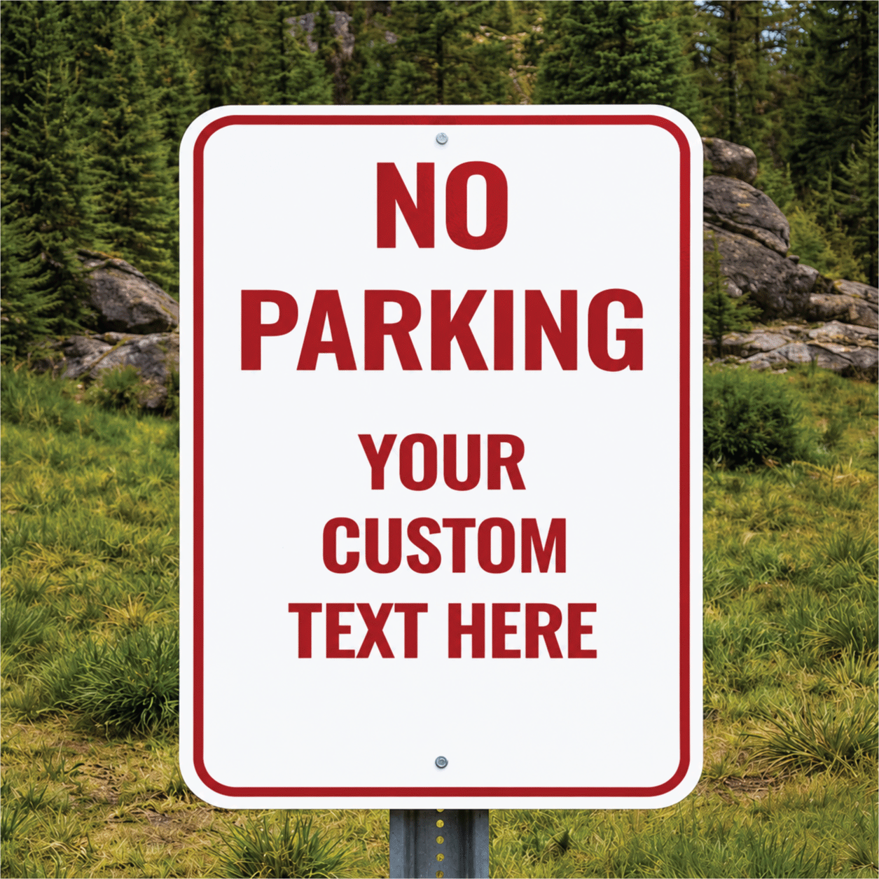 Custom predesigned sign templates SignFrog.com