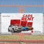 A vibrant red and white "Cars For Rent" advertising mesh banner installed on a chain-link fence.⁠