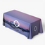 Full color dye-sublimated 6-foot table throw with vibrant landscape graphic and custom logo.
