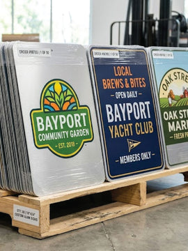 50 Custom Signs - Wholesale Aluminum Signs